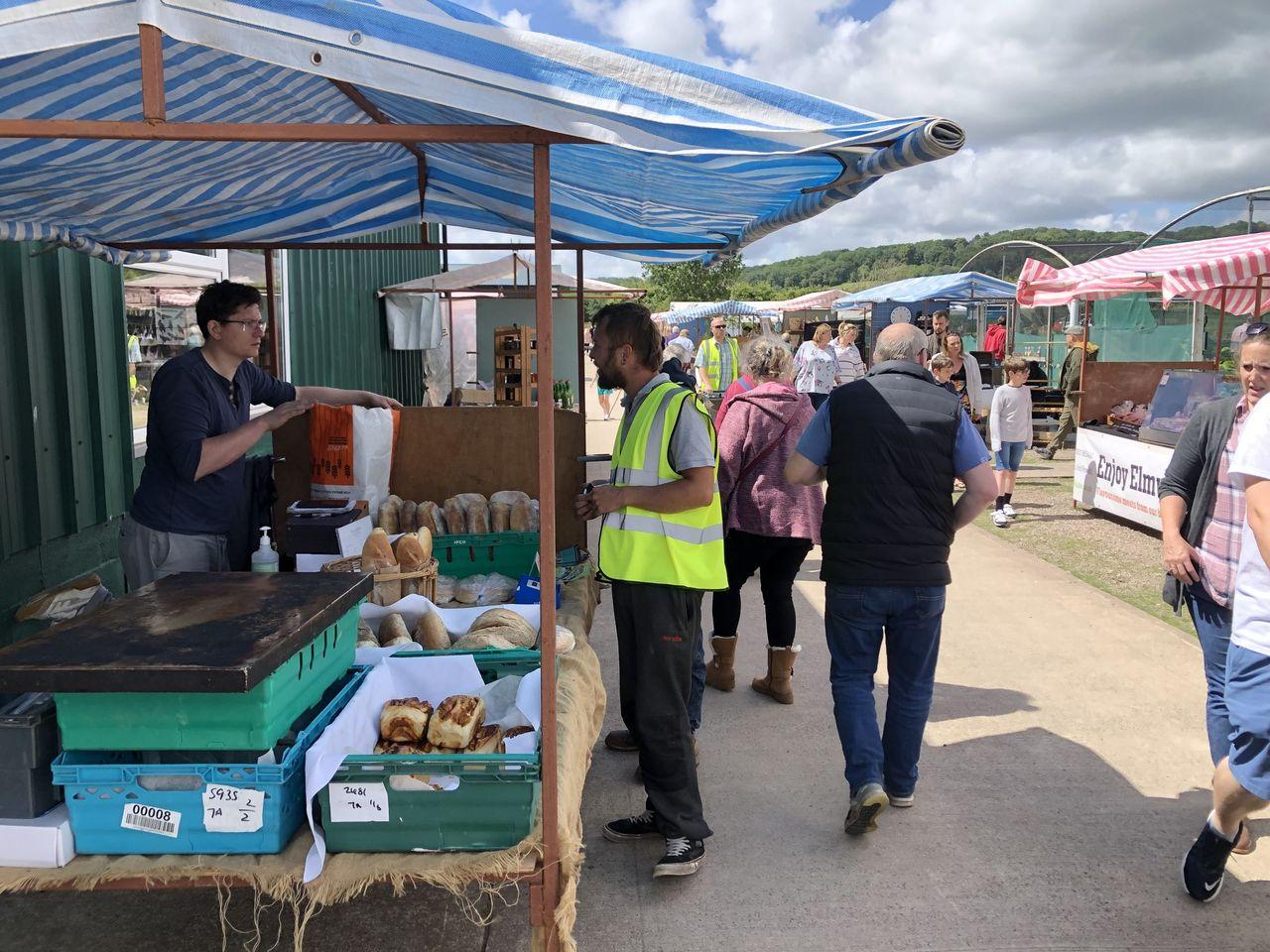 Crowcroft Market Day today..10.30am to 2.30pm.